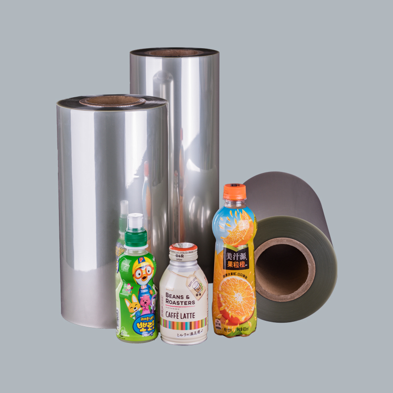 Tổng trọng lượng đơn 1000 Kg Màng co PETG để dán nhãn bao bì có thể in bằng in Flexographic hoặc in ống đồng trong suốt