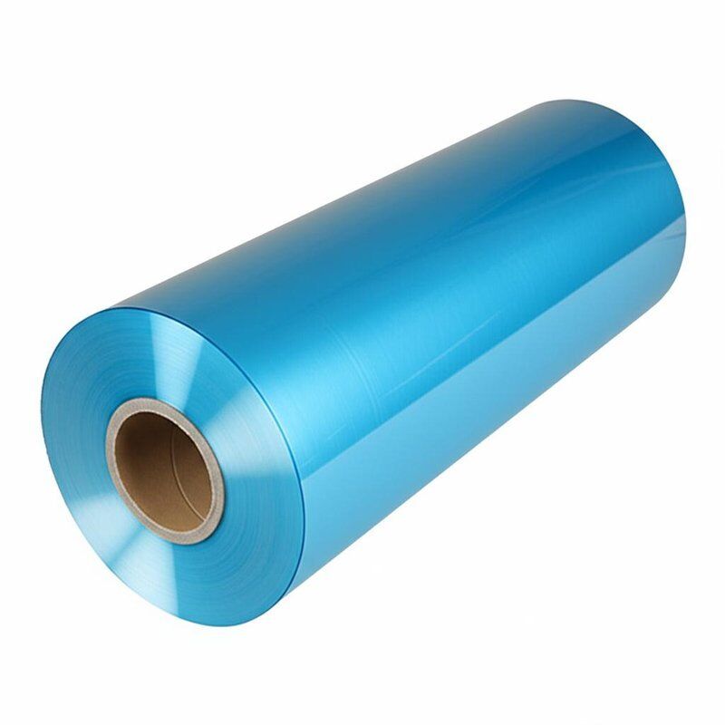 Màng co PVC niêm phong tốt, độ dày 25 đến 70 Mic, trong suốt xanh nhạt hoặc trong suốt, dùng cho ứng dụng công nghiệp